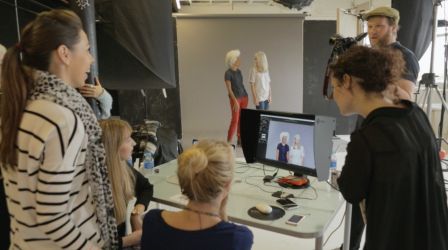 Behind the Scenes on our latest shoot